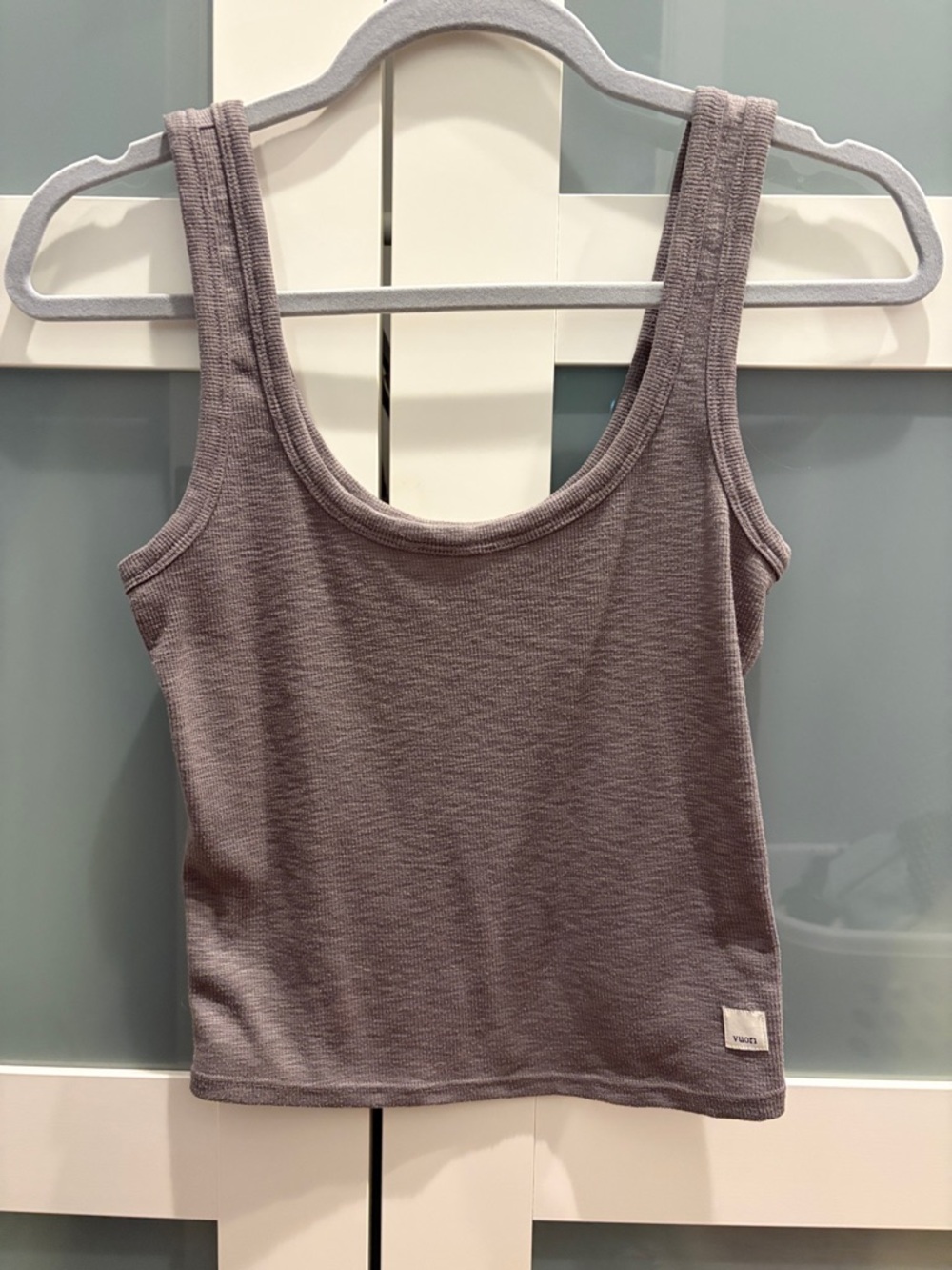 Women’s Scoop Neck Tank Top in Dusty Mauve